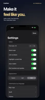 CodePad+ Code Editor screenshot 6