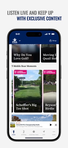 PGA Championships iPhone screenshot