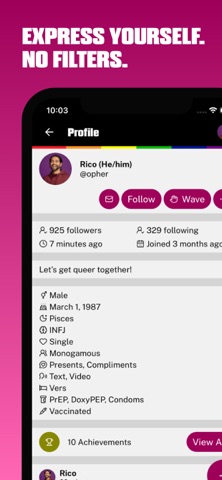 Bessa LGBTQ Social Media screenshot