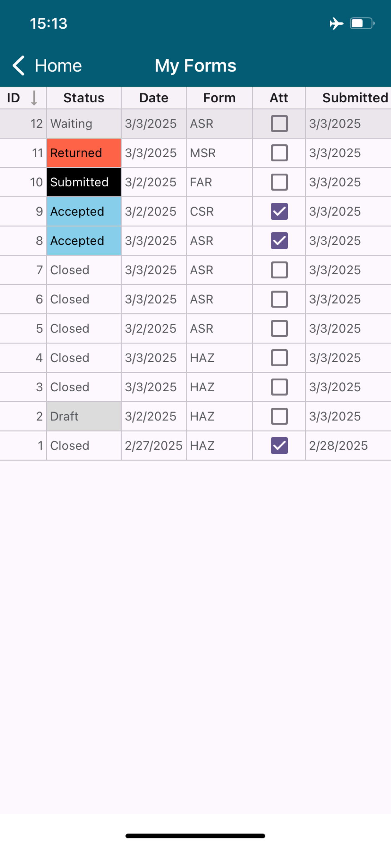 SMS360 My Forms screenshot 7