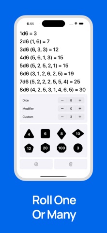 Crit Happens: Dice Roller Screenshot 2 of 8