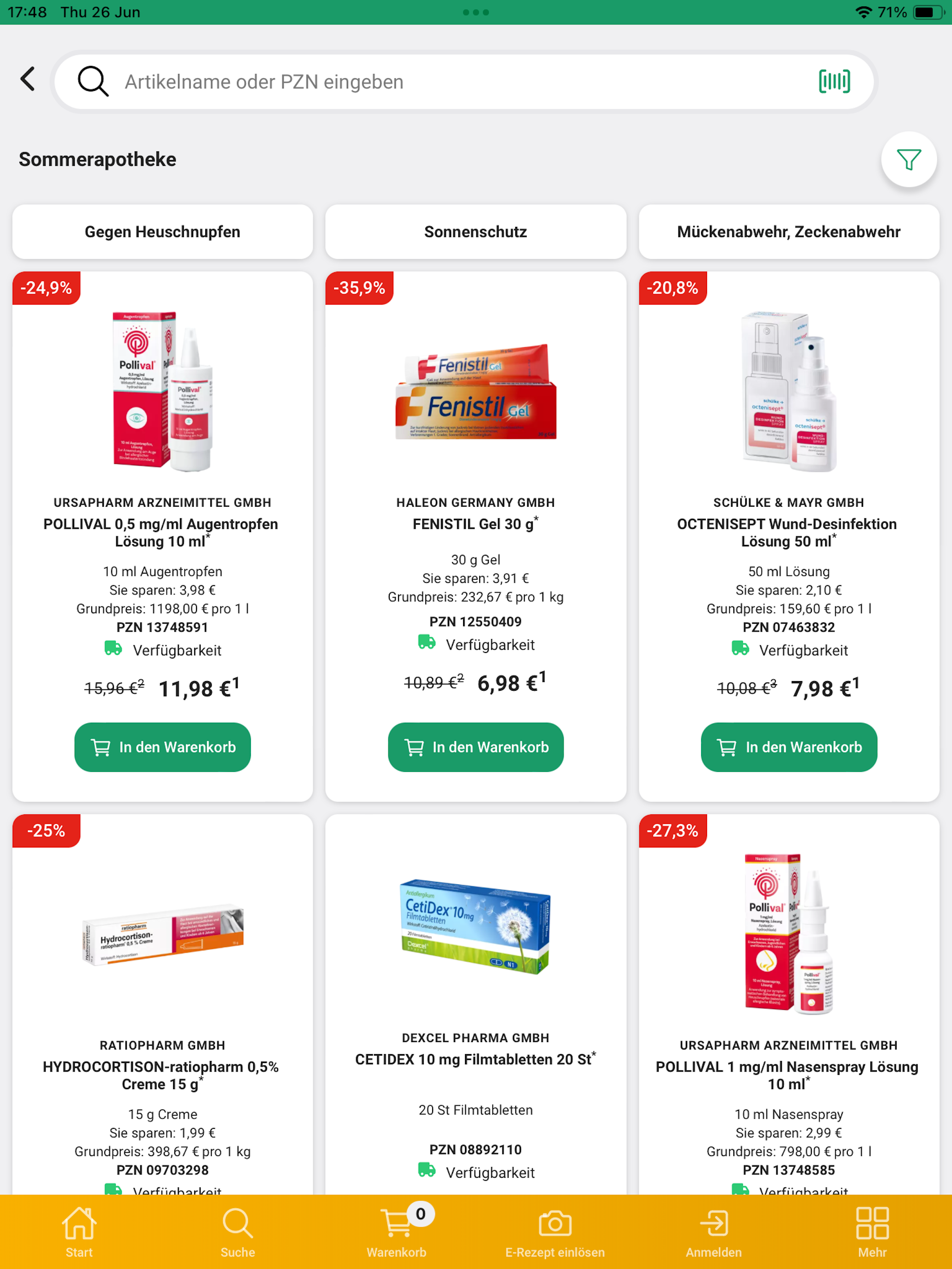 Buchen Apotheke Lohr screenshot 9