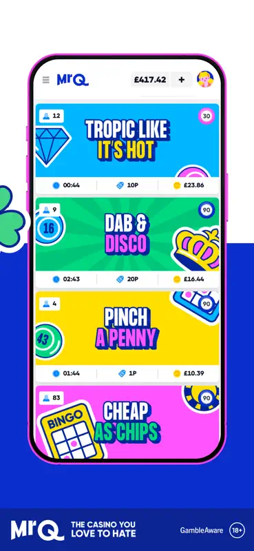 MrQ Casino: Real Money Games screenshot 5 of 7