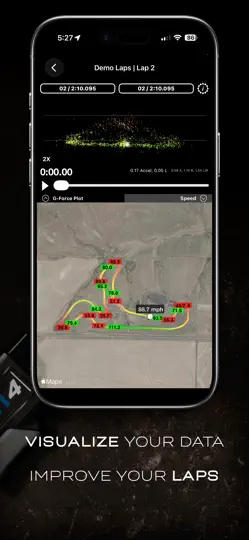 Скриншот TrackAddict на iPhone 2