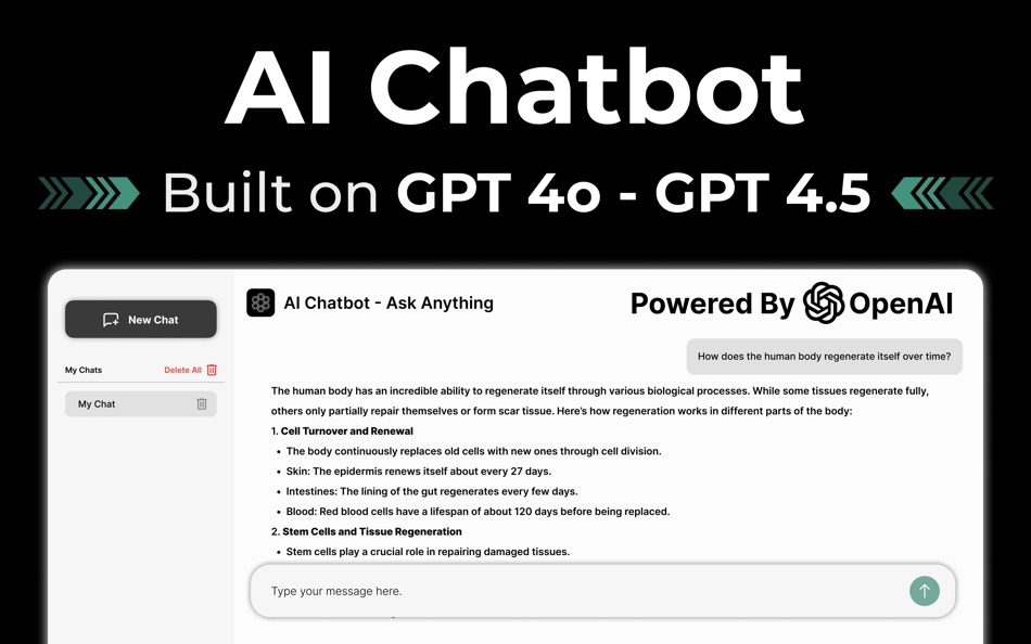 #1. Chatbot: Ask Ai Chat Bot . (macOS) 게시자: Rizwan Joseph