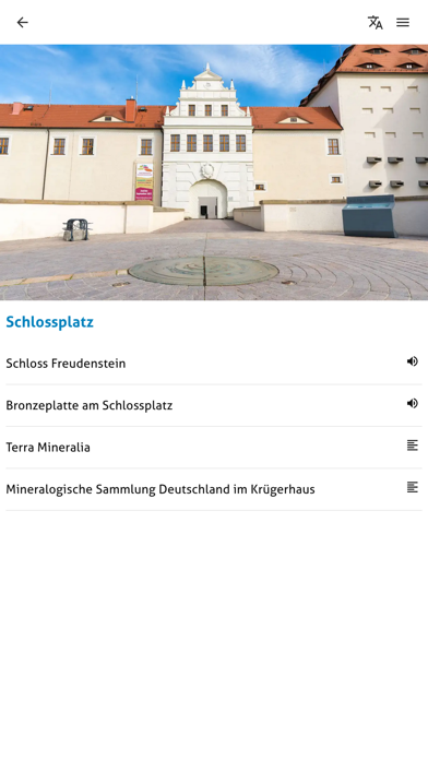 Silberstadt® Freiberg Guide Screenshot