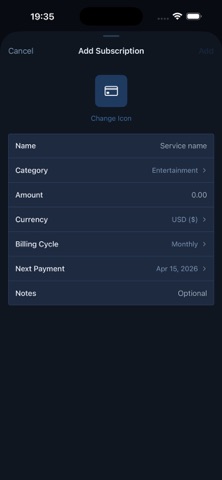 StackSubs - Pay Control Screenshot 2 of 4