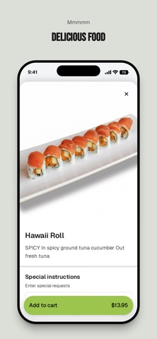 Yama Sushi To Go iPhone screenshot