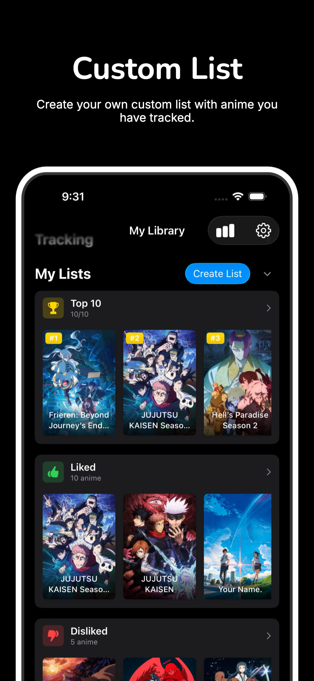 Mita: Anime Tracker