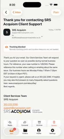 KreativeBirds Email Screenshot 3 of 5
