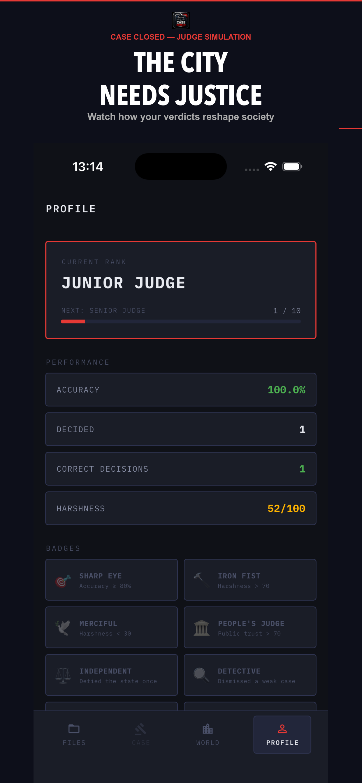 Case Closed: The Bench screenshot 5