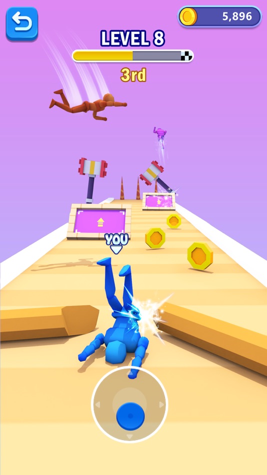 #2. Ragdoll Dash 3D-Idle (iOS) By: 震轩 邱