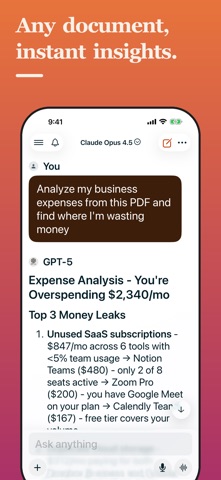 1AI: AI Agent Chat & Writer Screenshot 8 of 10