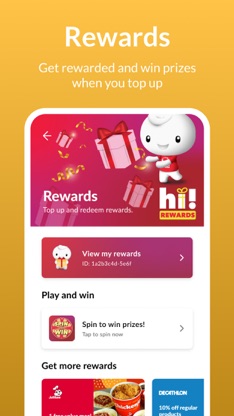 Singtel Prepaid hi!App screenshot 5