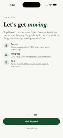 Kinetopia - Fitness Tracker Screenshot 6 of 8