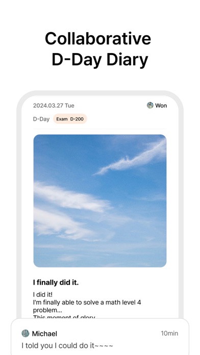 Daylog - D-Day Widget, Diary Screenshot