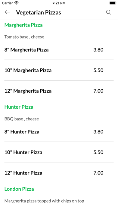 Pizza Roma Eston. Screenshot