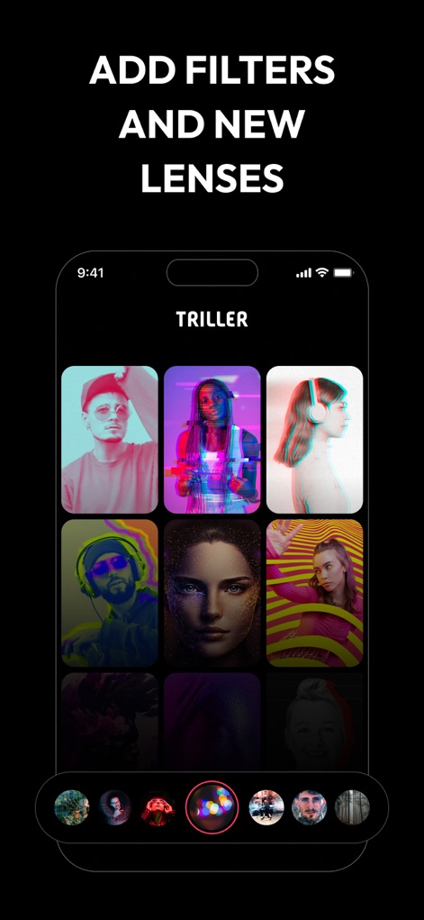 Triller: Social Videos & Clips - Artistic Filters Galore