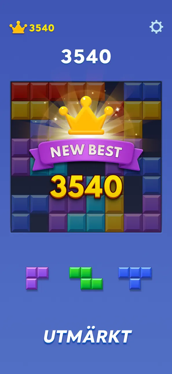 Block Blast！ iOS Mod IPA screenshot 4 - iOS game interface