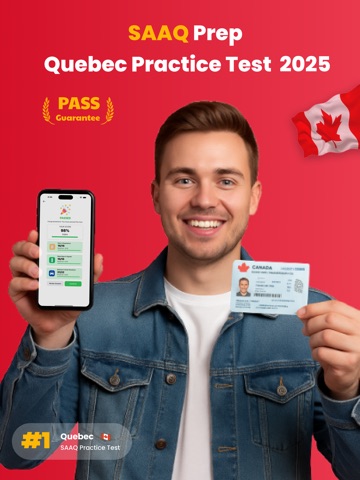 SAAQ Prep 2025 - Practice Test iPad screenshot