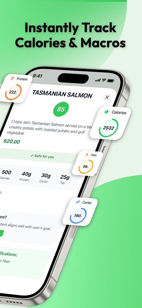 Menu AI: Calorie Macro Tracker - Food & Drink App | MWM