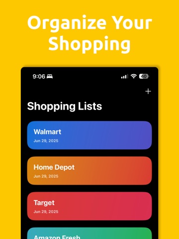Shared Grocery List: Shopping ipad screenshot 4