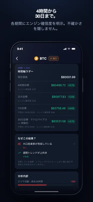 Fluxion: 仮想通貨クジラ追跡 screenshot 8 of 10