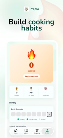 Preplo: Recipes from Videos screenshot