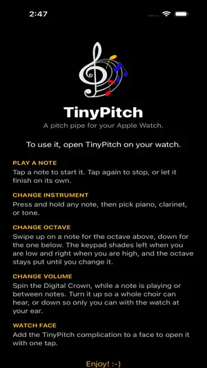 TinyPitch screenshot 1