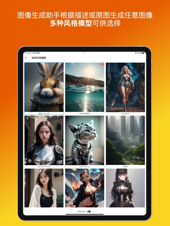 智能助手-文案写作,翻译,AI图像视频生成,知识问答 iPad screenshot 4 - Utilities app