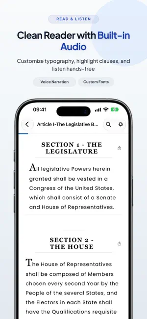 Constitution of United States. screenshot 4