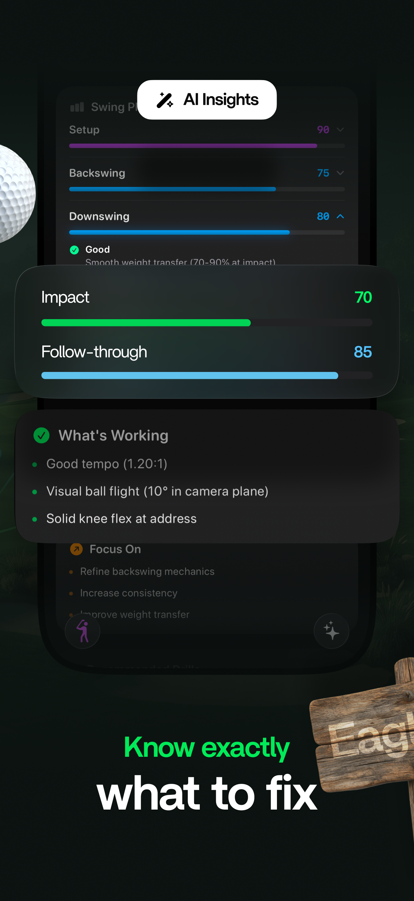 Eagle AI: Golf Swing Analyzer screenshot 4