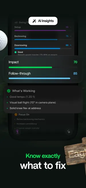 Eagle AI: Golf Swing Analyzer screenshot 4