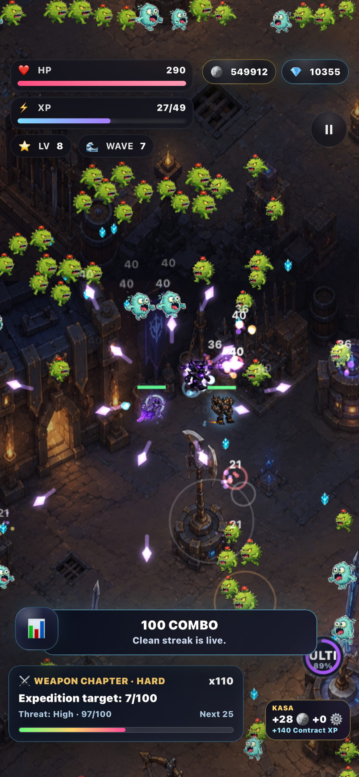Neon Survivor Arena screenshot 6