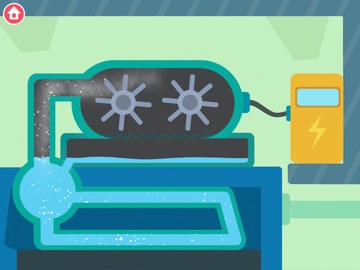 Dinosaur Garbage Truck Games iPad screenshot