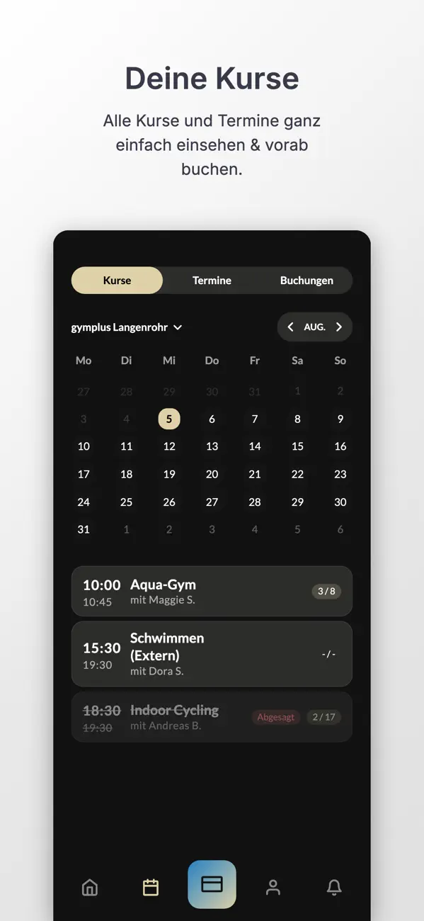 Screenshot #3 pour gymplus
