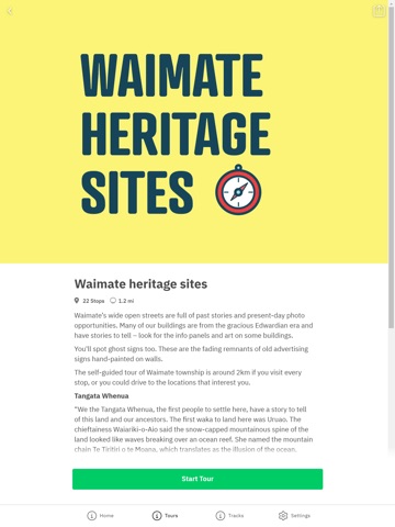 Waimate App iPad screenshot