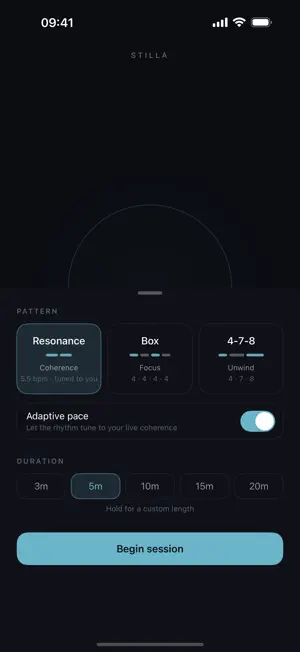 Stilla — Resonance Breathing screenshot 2