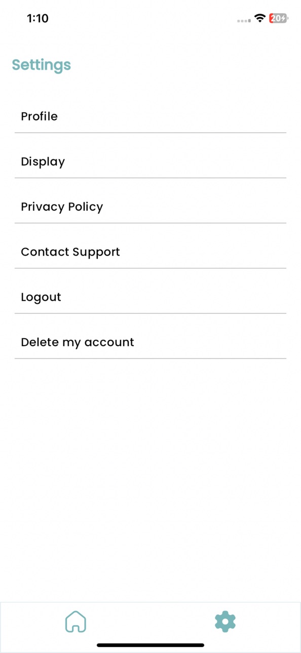 iPhone screenshot