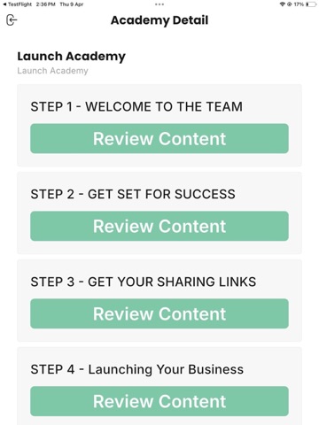 App screenshot