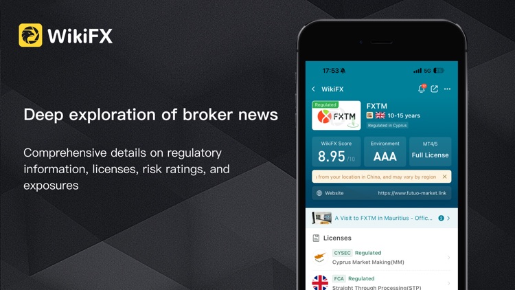 WikiFX: Forex Broker Check app