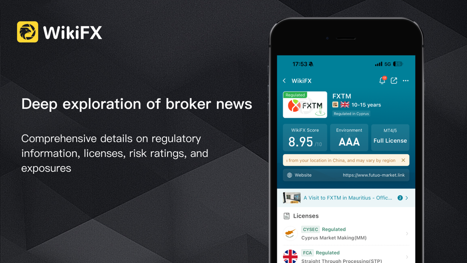 #2. WikiFX: Forex Broker Check app (iOS) 由: WIKIFX COMPANY LIMITED
