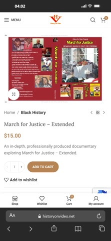 History On Video screenshot