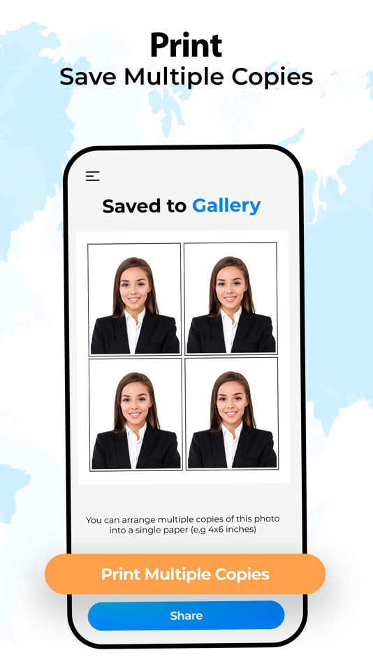 #5. Passport Size ID Photo Maker (iOS) 由: ConNear PVT LTD
