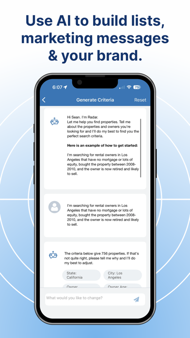 PropertyRadar screenshot