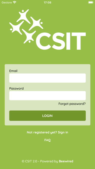 CSIT 2.0 Screenshot