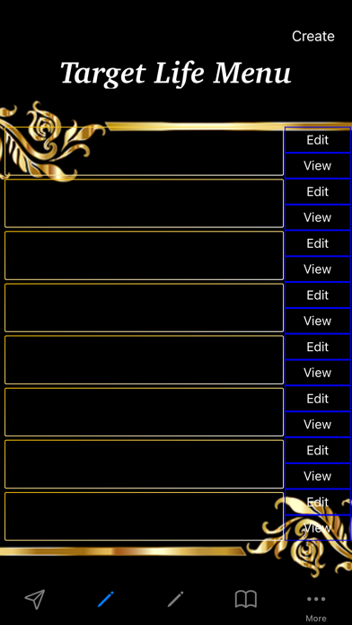 Life food menu Screenshot