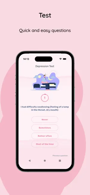 Depression Test - Quick Test screenshot 2