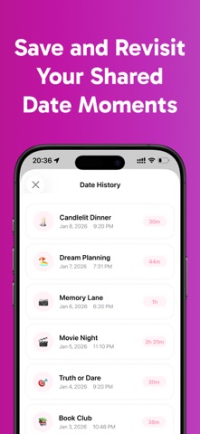 LDR dates: Long Distance App Screenshot 6 of 6