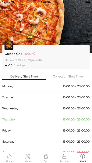 Golden Grill Online Screenshot